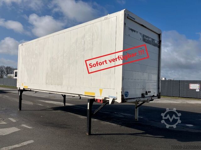 Växelflakssläp KRONE Wechselbrücke Koffer
