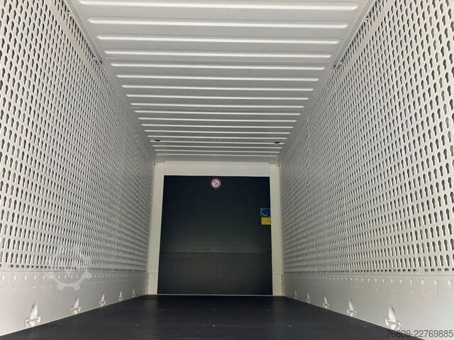 Växelflakssläp KRONE Wechselbrücke Koffer