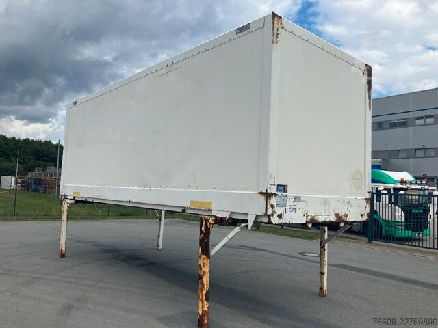 Remorcă cu caroserie interschimbabilă KRONE Wechselbrücke Koffer