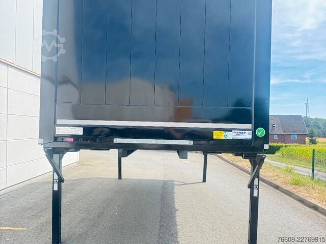 Remolque con caja móvil KRONE Wechselbrücke Plane