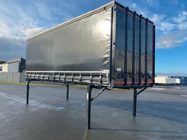 Remolque con caja móvil KRONE Wechselbrücke Plane