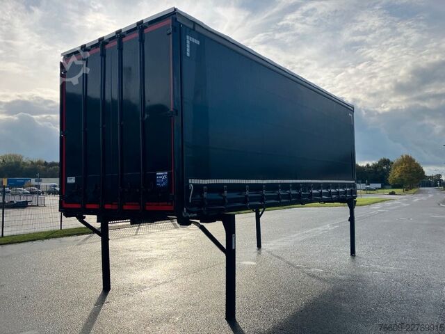 Remolque con caja móvil KRONE Wechselbrücke Plane