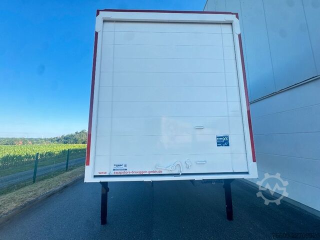 Remolque con caja móvil KRONE Heck Alu.- Rolltor