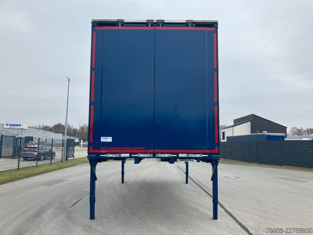Remolque con caja móvil KRONE Wechselbrücke Plane