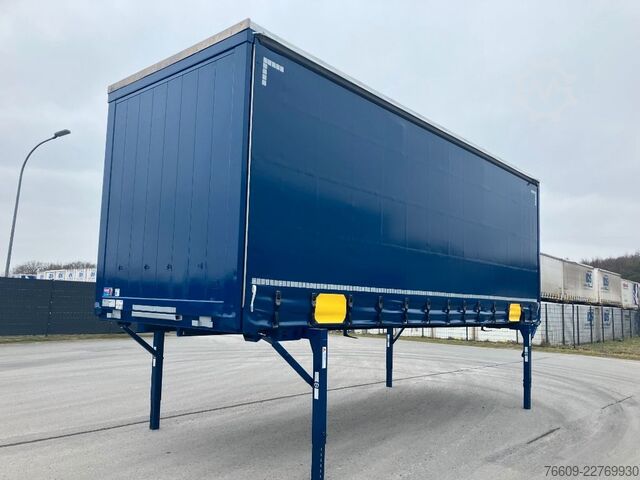 Remolque con caja móvil KRONE Wechselbrücke Plane