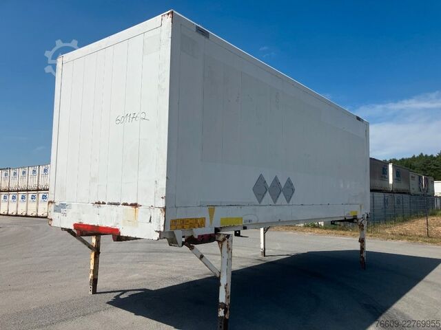 Remolque con caja móvil KRONE Wechselbrücke Koffer