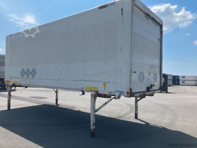 Remolque con caja móvil KRONE Wechselbrücke Koffer