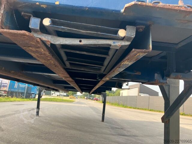 Remolque con caja móvil KRONE Wechselbrücke Pritsche