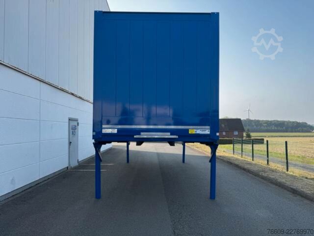 Remolque con caja móvil KRONE Baustoff-Flat