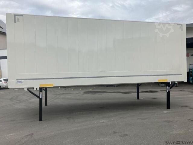 Remolque con caja móvil KRONE Heck Alu.- Rolltor