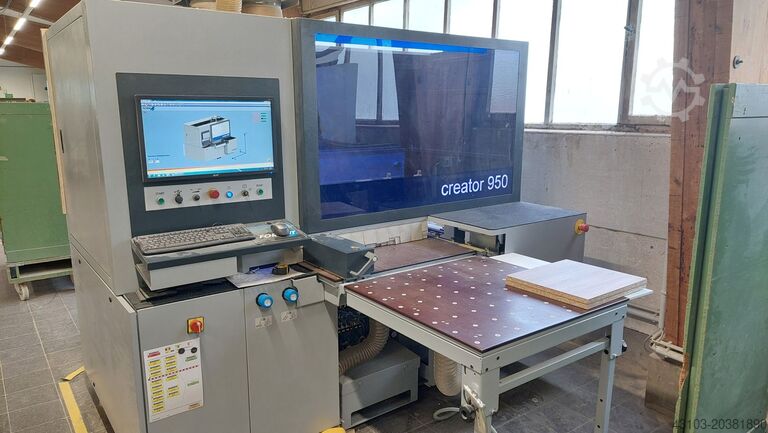 CNC boor- en freescentrum met deuvels FELDER CREATOR 950 PREMIUM