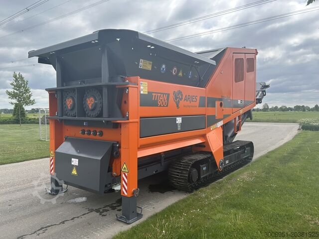 Twee-assige shredder Arjes Titan 900