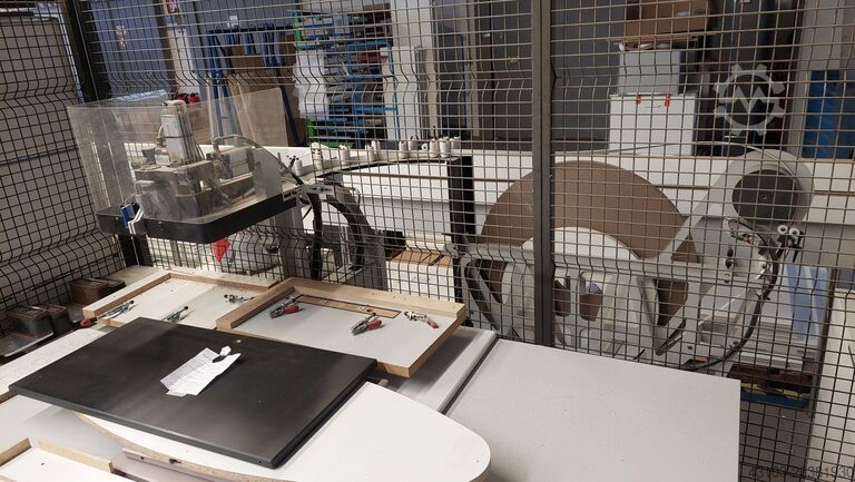 CNC-bewerkingscentrum met kant BIESSE ROVER A 1343 EDGE