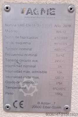 Radijalna zakivna mašina AGME AGME RR-12