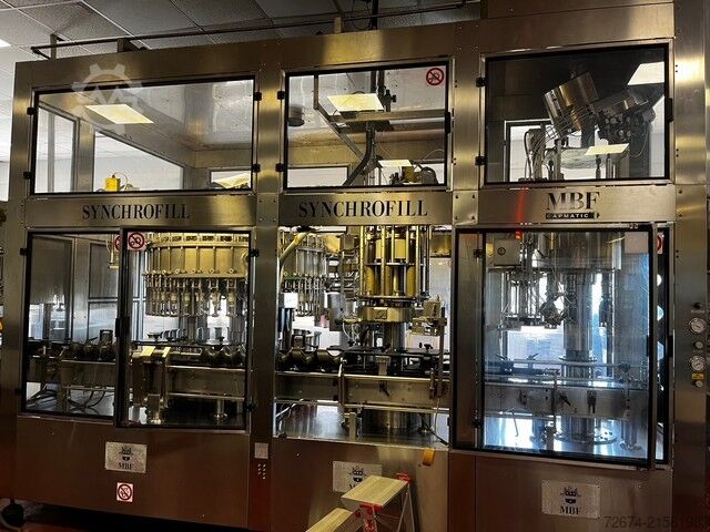 Bottle Filling Monoblock MBF syncrofil 36/144OLV-6/360R