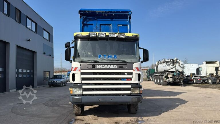 3-way tipper Scania 124 - 400 (MANUAL PUMP / BIG HUB / GRAND PONT /...