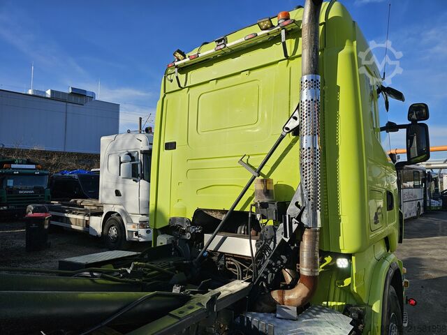 Roll-off tipper truck SCANIA R500 LB6X2HHZ, RETARDER Blatt/Blatt 3xPi