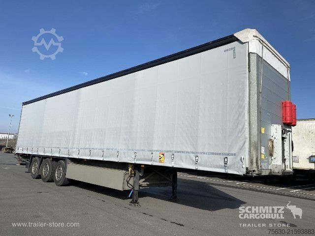 Åben sættevogn med presenning Schmitz Cargobull Semitrailer Curtainsider Standard Hayon