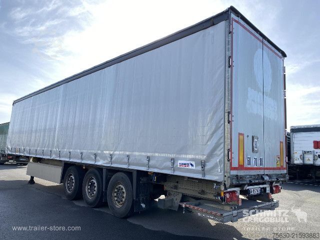 Åben sættevogn med presenning Schmitz Cargobull Semitrailer Curtainsider Standard Hayon