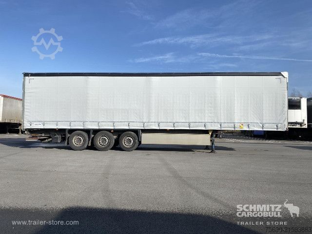 Åben sættevogn med presenning Schmitz Cargobull Semitrailer Curtainsider Standard Hayon