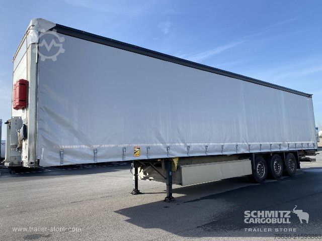 Åben sættevogn med presenning Schmitz Cargobull Semitrailer Curtainsider Standard Hayon