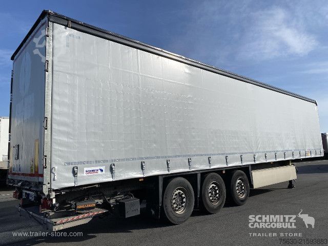 Åben sættevogn med presenning Schmitz Cargobull Semitrailer Curtainsider Standard Hayon