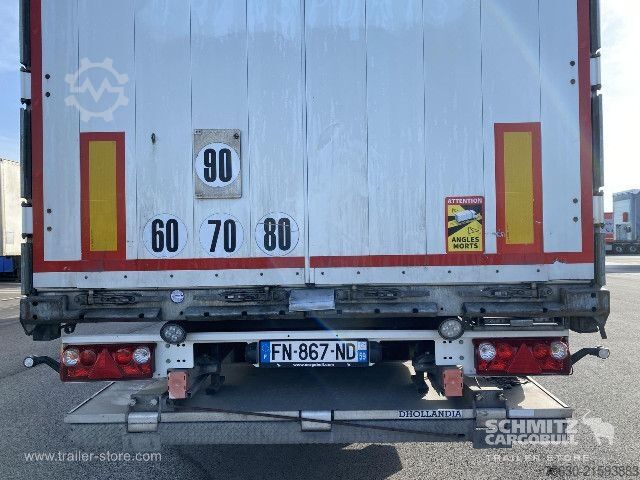 Åben sættevogn med presenning Schmitz Cargobull Semitrailer Curtainsider Standard Hayon