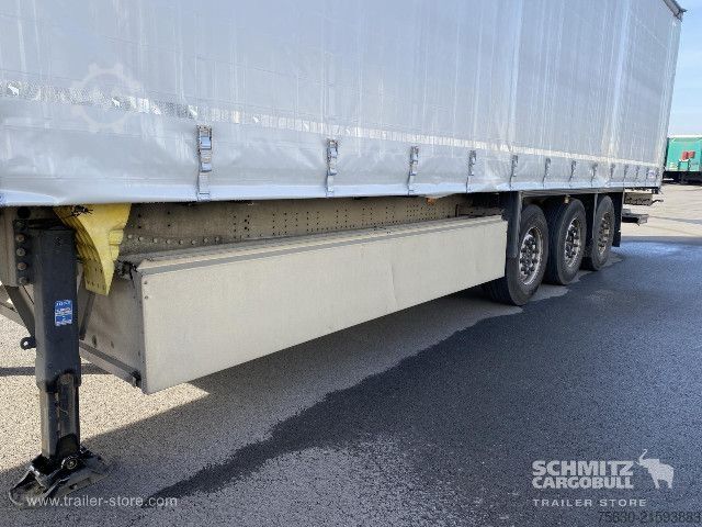 Åben sættevogn med presenning Schmitz Cargobull Semitrailer Curtainsider Standard Hayon