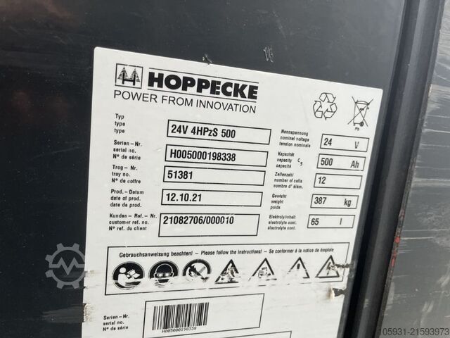 Staande vorkheftruck Linde D12SP