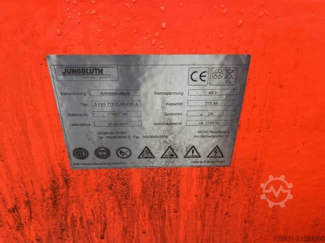 Elektrische vorkheftruck met 4 wielen Linde E20PH-02