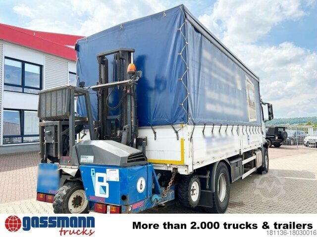 Platós teherautó Mercedes-Benz Antos 1840 L 4x2, Aufnahme für Mitnahmestapler