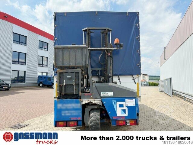 Platós teherautó Mercedes-Benz Antos 1840 L 4x2, Aufnahme für Mitnahmestapler