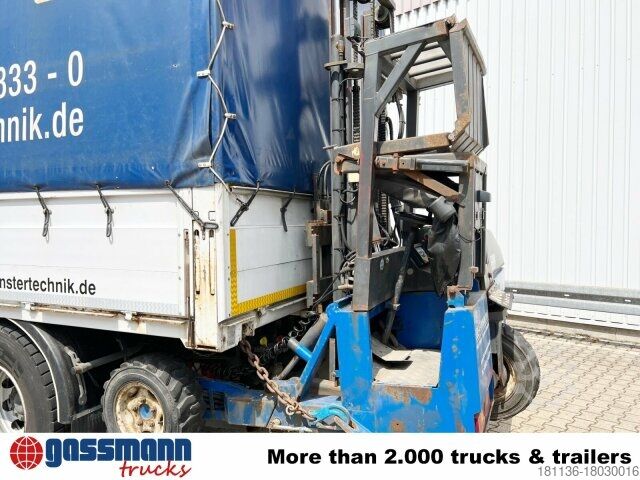 Platós teherautó Mercedes-Benz Antos 1840 L 4x2, Aufnahme für Mitnahmestapler