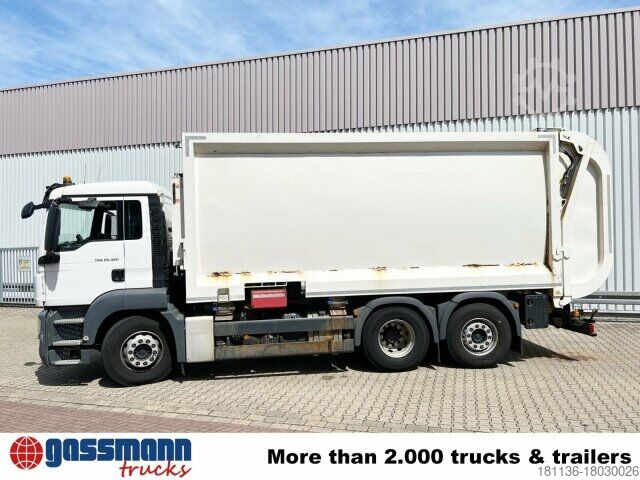 Kamion za odvoz smeća MAN TGS 26.320/400 6x2-4 LL, Rechtslenker, Retarder,