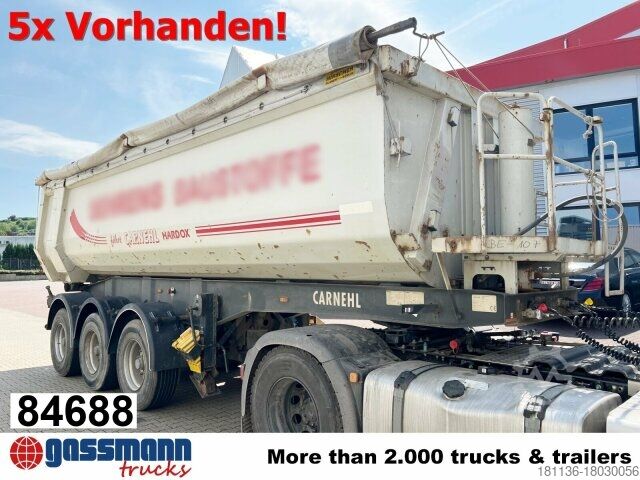 Semirimorchio ribaltabile Carnehl CHKS/HH, Stahlmulde ca. 26m³, Liftachse