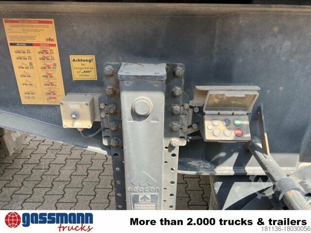 Semirimorchio ribaltabile Carnehl CHKS/HH, Stahlmulde ca. 26m³, Liftachse