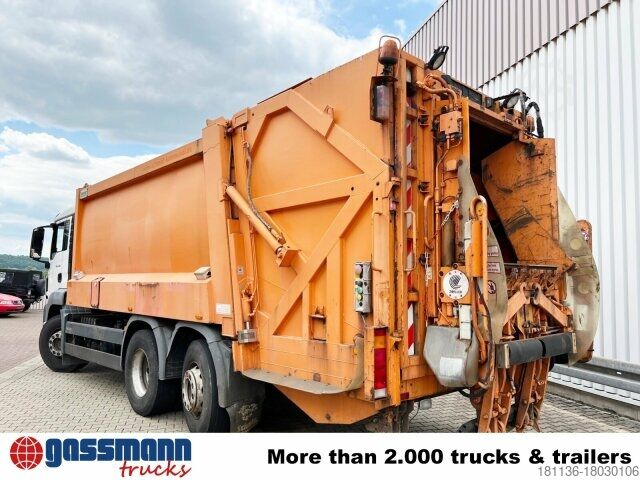 Vuilniswagen MAN TGS 26.320/400 6x2-4 BL, Lift-/Lenkachse, Heil PLK