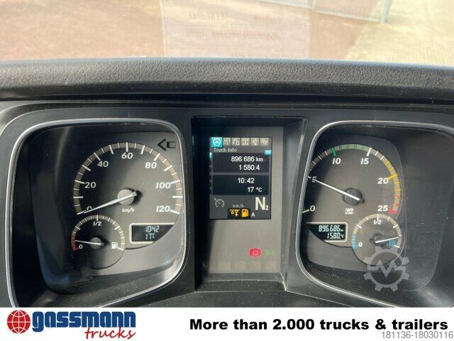 Vrachtwagenchassis Mercedes-Benz Actros 3551 L 8x2/4, Vorlauflenkachse,