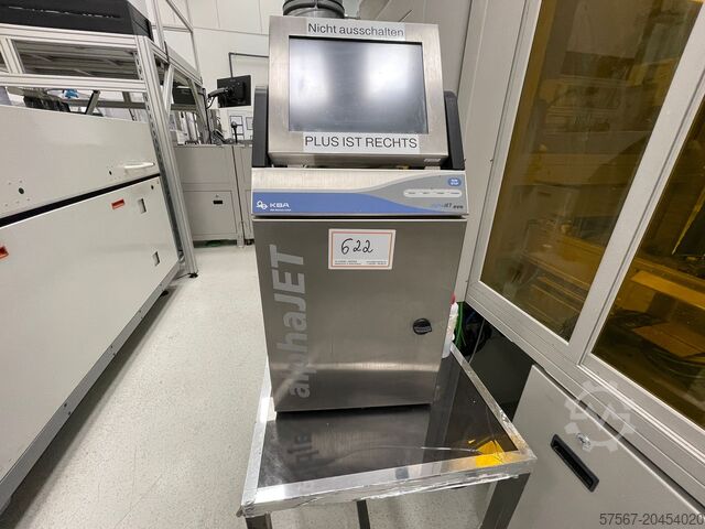 Inkjet-matrixprinter König & Bauer alphaJET evo