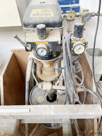Installation de laquage / mur de pulvérisation, équipements de pulvérisation Wagner Wildcat / Finish 104 B Ex