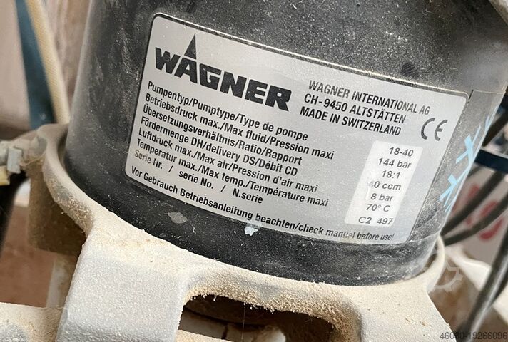 Installation de laquage / mur de pulvérisation, équipements de pulvérisation Wagner Wildcat / Finish 104 B Ex