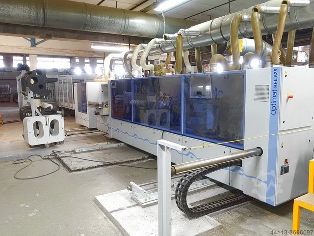 TEKSTREGEL (4-SIDES) SIZING & rand BANDING HOMAG + BARGSYEDT KFL 525 + KFL 526 + TBH + TSP