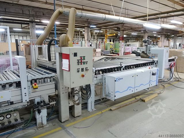 TEKSTREGEL (4-SIDES) SIZING & rand BANDING HOMAG + BARGSYEDT KFL 525 + KFL 526 + TBH + TSP