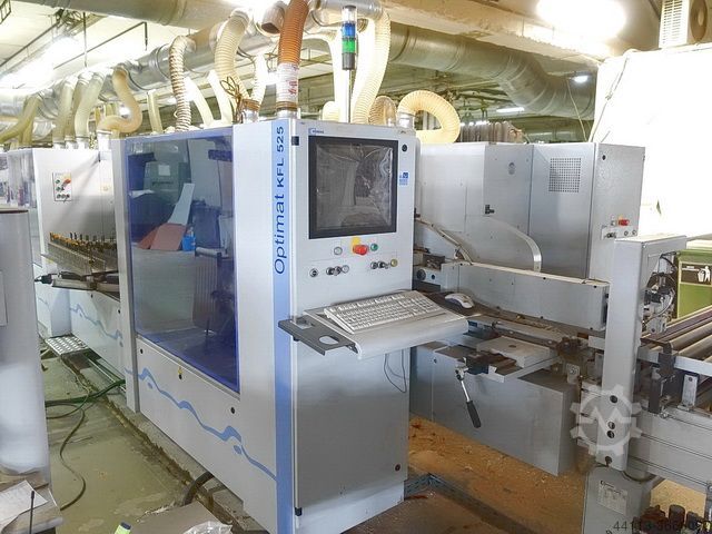 TEKSTREGEL (4-SIDES) SIZING & rand BANDING HOMAG + BARGSYEDT KFL 525 + KFL 526 + TBH + TSP