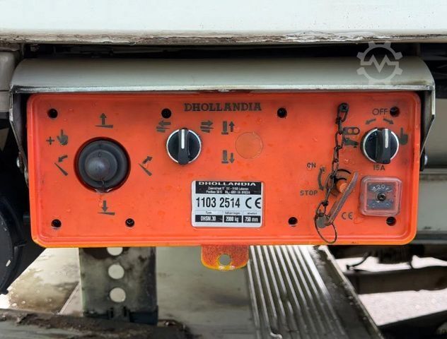 Naczepa chłodnia Burg VAN BEURDEN ISOLATED BOX HYDRAROLLS CARRIER