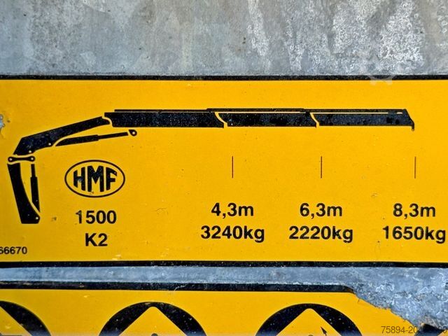 Autokran MAN TGS 28.320 * HMF 1500 - K2 * TOPZUSTAND