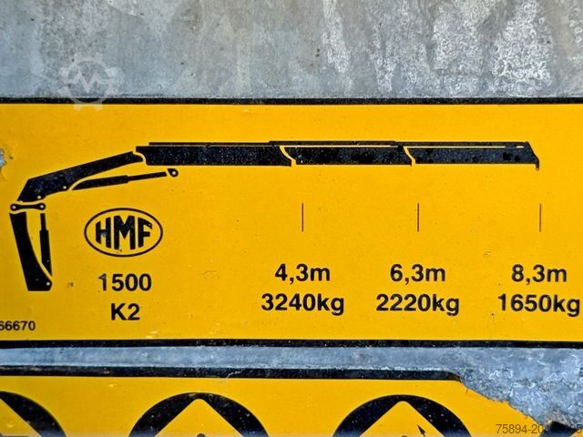 Autokran MAN TGS 28.320 * HMF 1500 - K2 * TOPZUSTAND