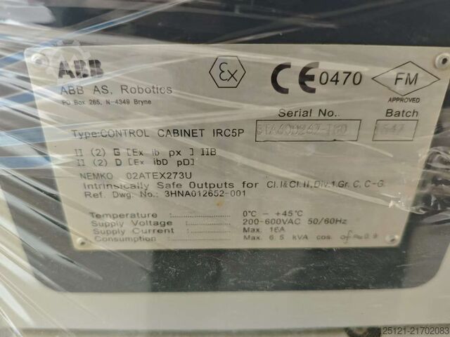 Robot industrial ABB IRB5400