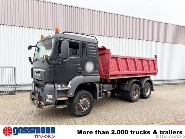 Tippbil MAN TGA 26.400 6x6 BB, Winterdienstausstattung