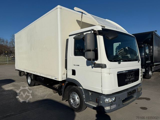 Furgone chiuso MAN TGL 8.180 BL Koffer 6,1 m LBW 1 T*AHK*Luft HA